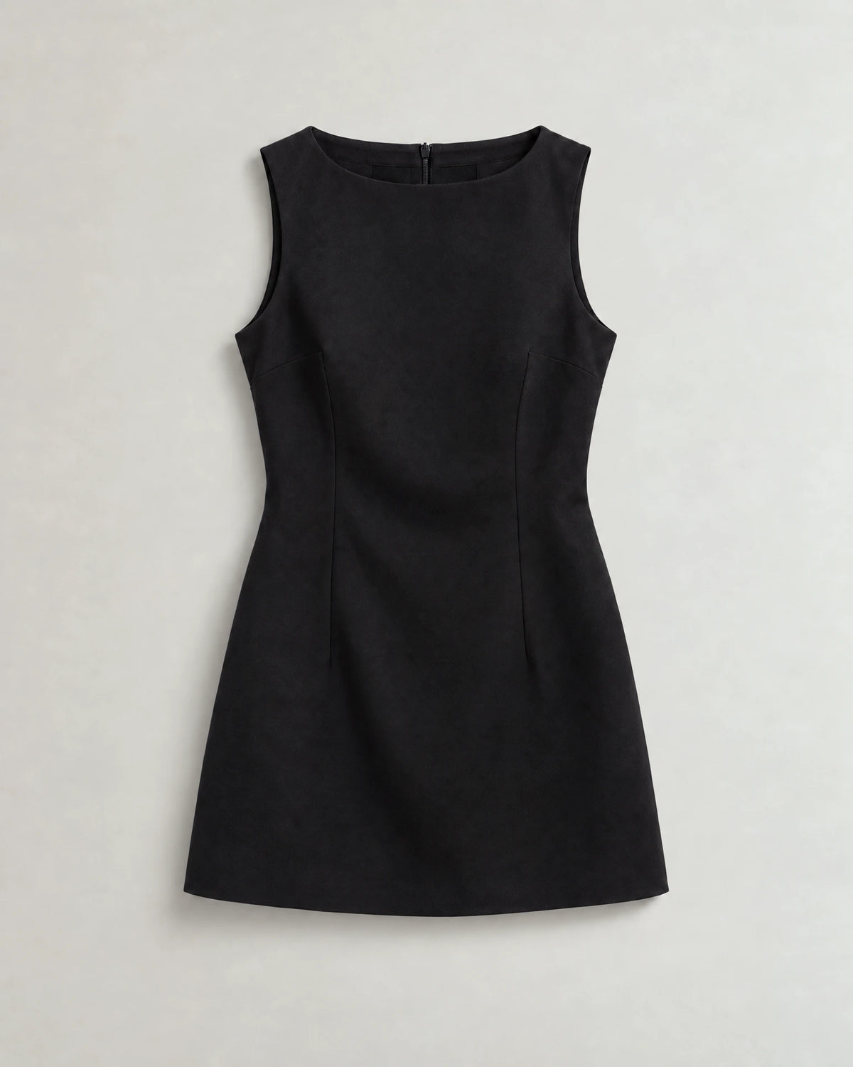 Mid-Thigh Boat Neck Dress campaign 09
