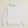 Cotton Fleece Logo Hoodie campaign 09|ash white