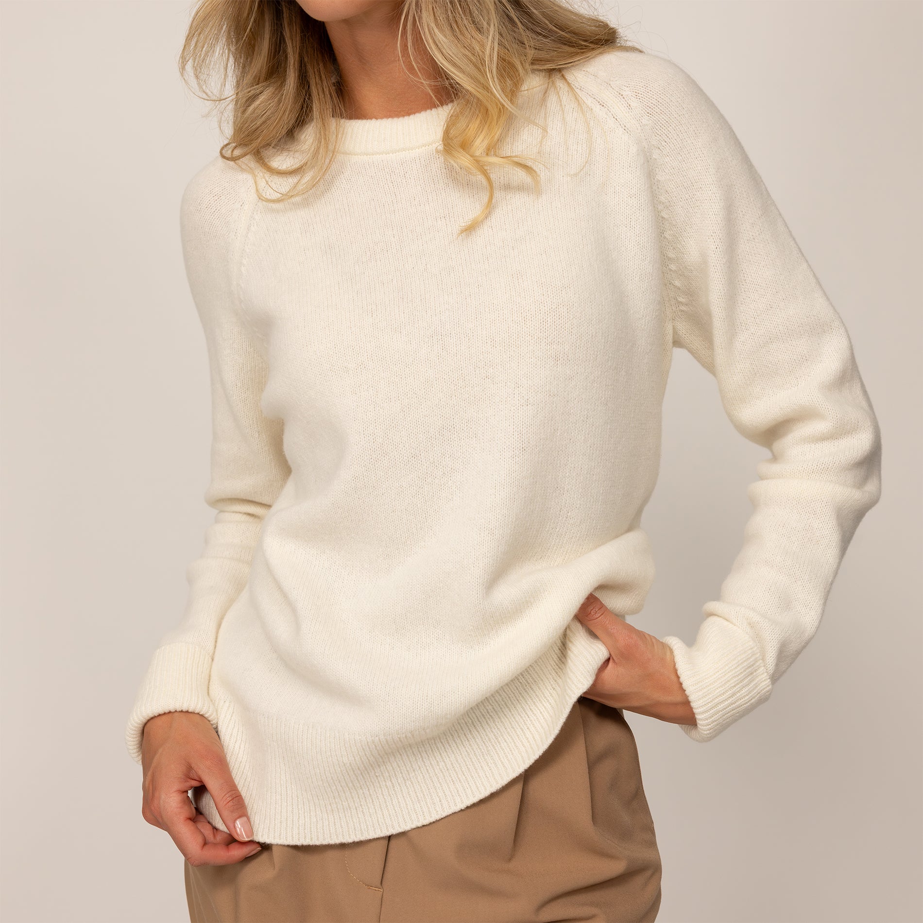 Merino Wool Crew Neck Jumper