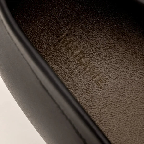 Leather Buckled Loafers