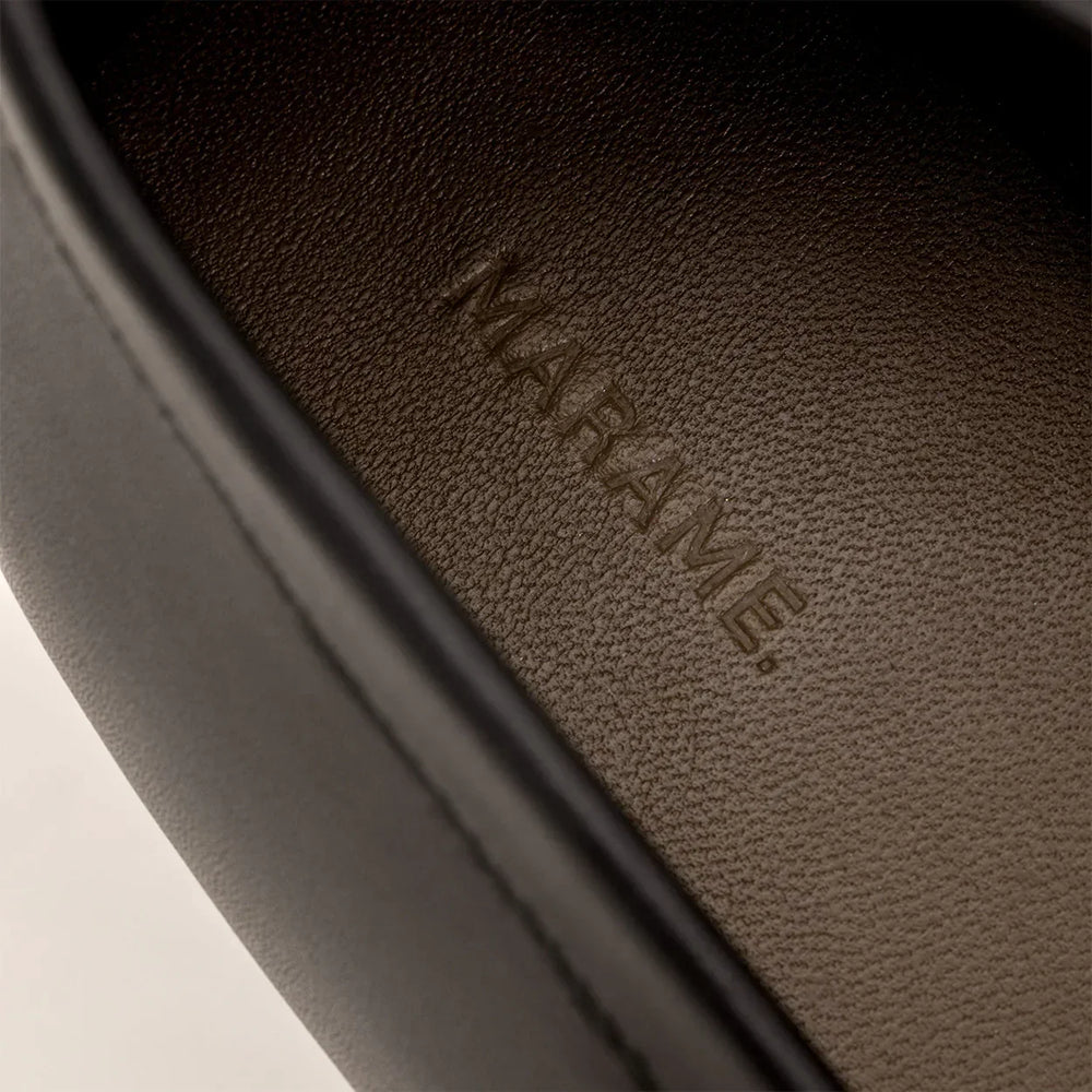 Leather Buckled Loafers