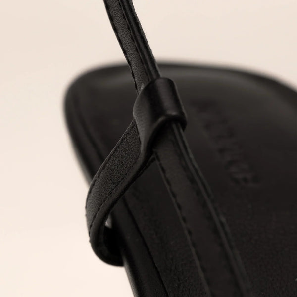 Slingback Leather Heels