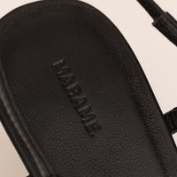 Slingback Leather Heels