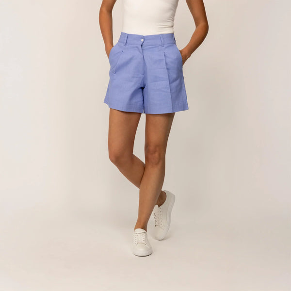 Linen Blend Shorts