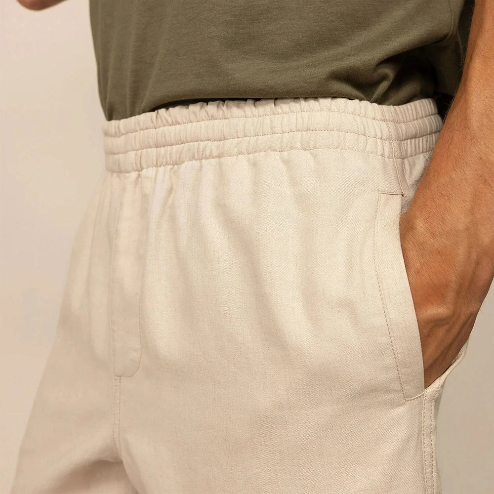 Linen Blend Shorts