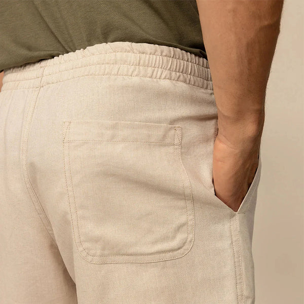 Linen Blend Shorts