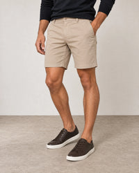 Classic Chino Shorts campaign 05|almond taupe
