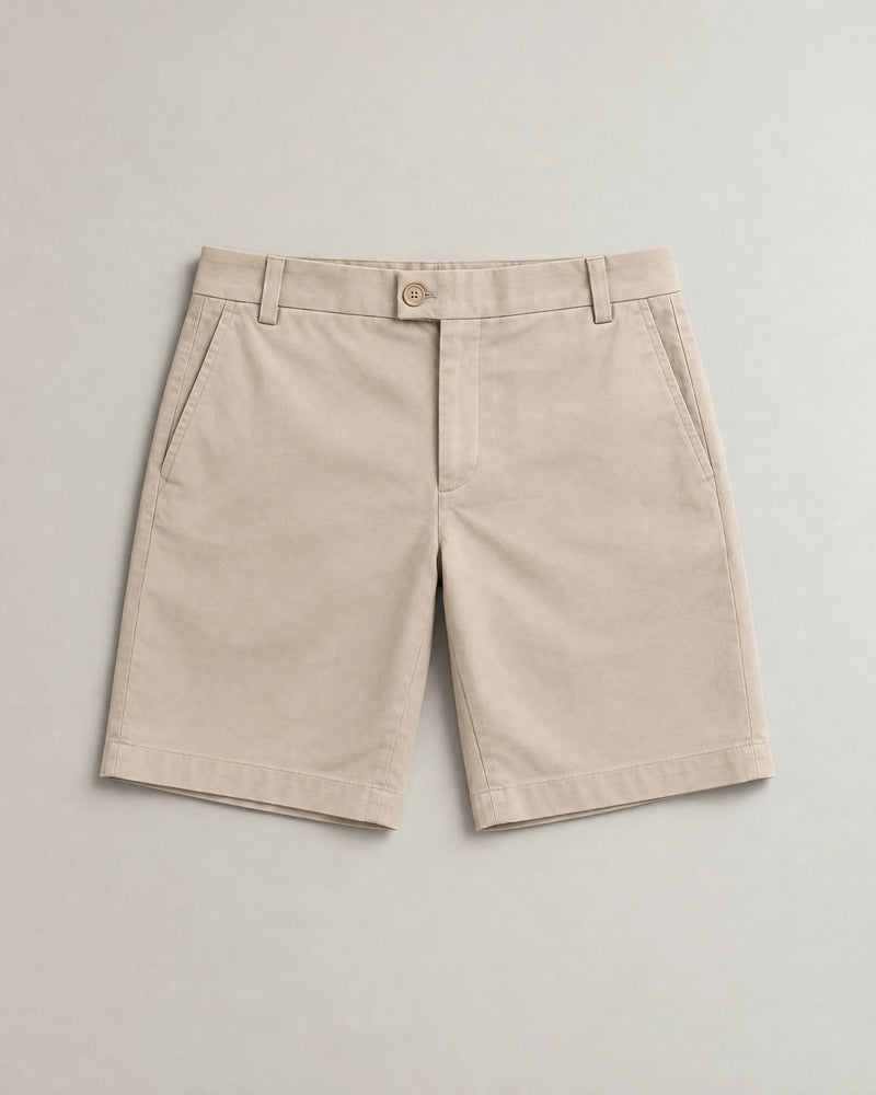 Classic Chino Shorts campaign 09|almond taupe