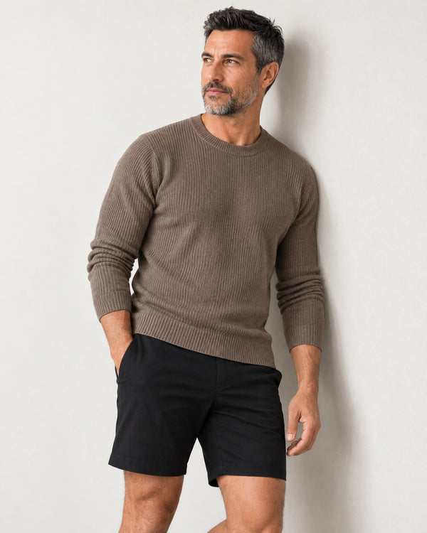 Classic Chino Shorts campaign 07|black