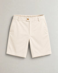 Classic Chino Shorts campaign 09|ivory stone