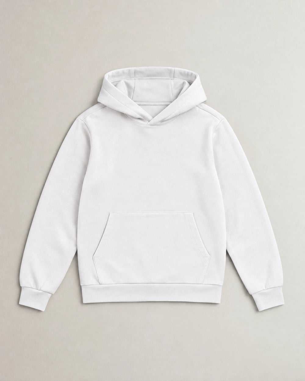 Cotton Fleece Hoodie campaign 09|ash white