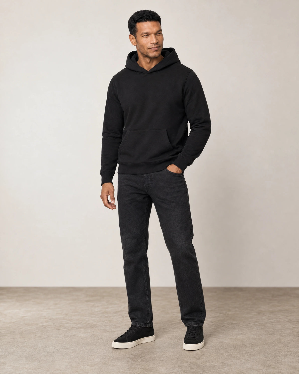 
Cotton Fleece Hoodie campaign 02