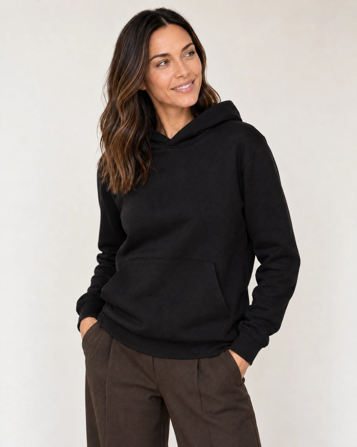 
Cotton Fleece Hoodie campaign 05
