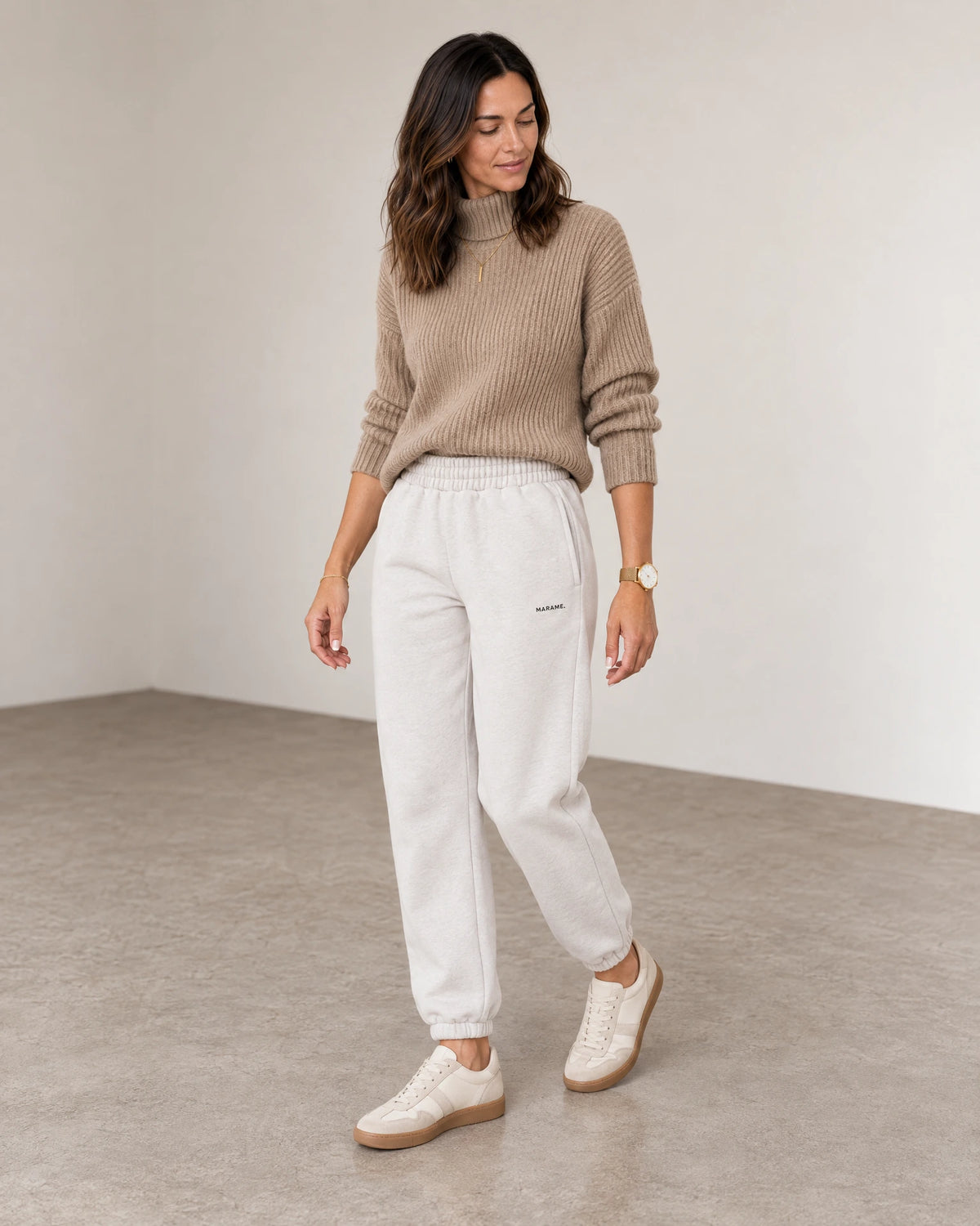 
Cotton Fleece Joggers campaign 06