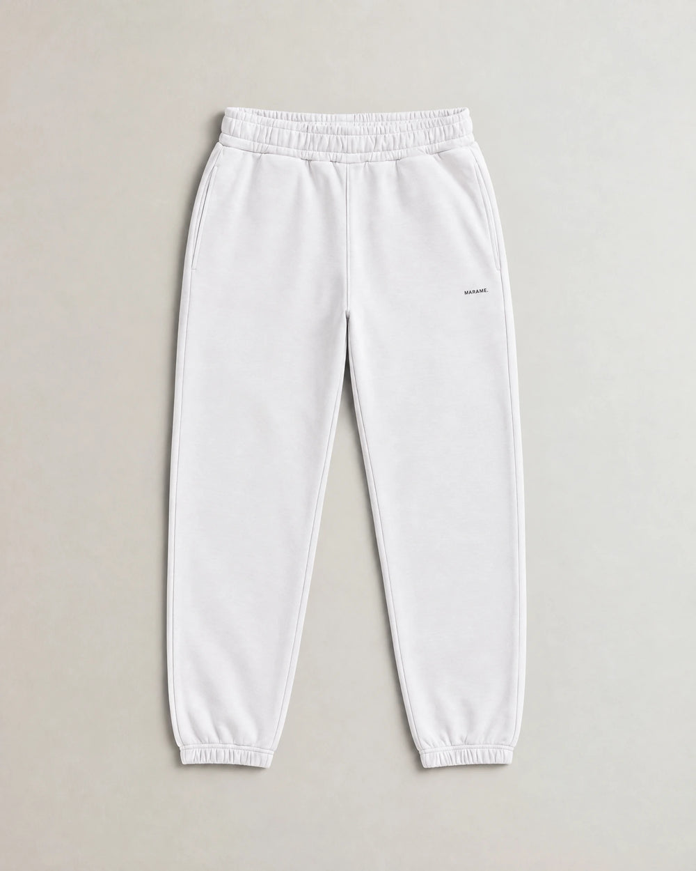 Cotton Fleece Joggers campaign 09|ash white