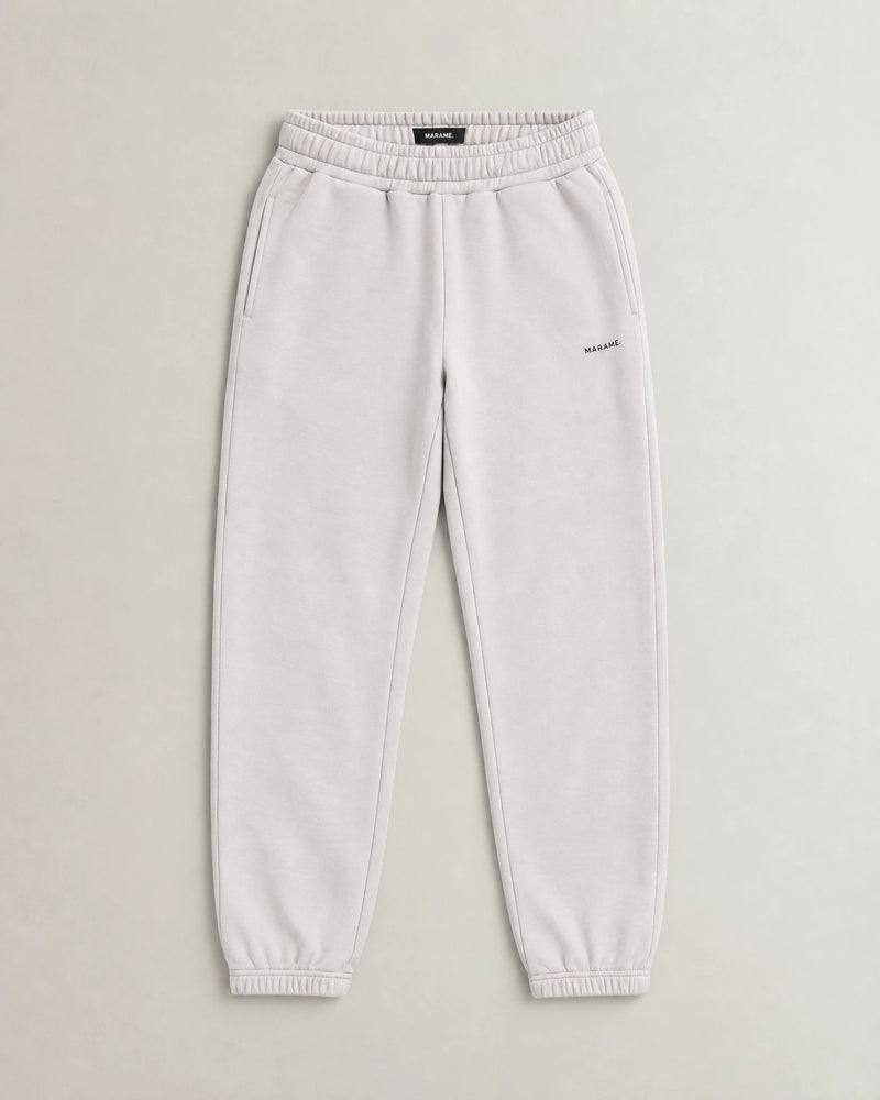 Cotton Fleece Joggers campaign 09|ash white