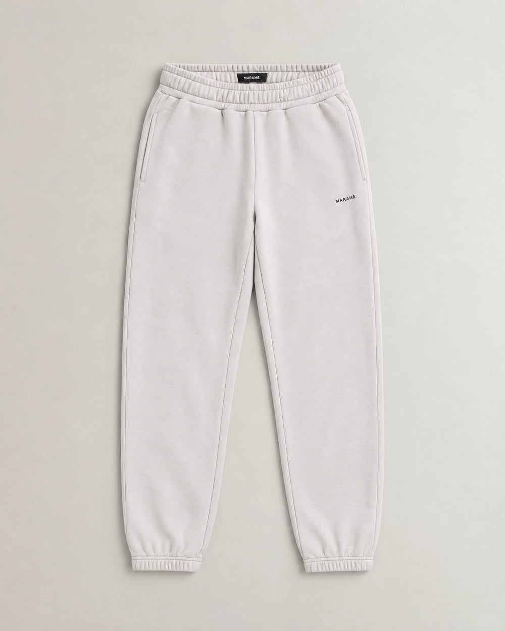 Cotton Fleece Joggers campaign 09|ash white
