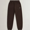 Cotton Fleece Joggers campaign 09|smoked brown