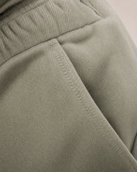 Cotton Fleece Joggers campaign 08|wolf green
