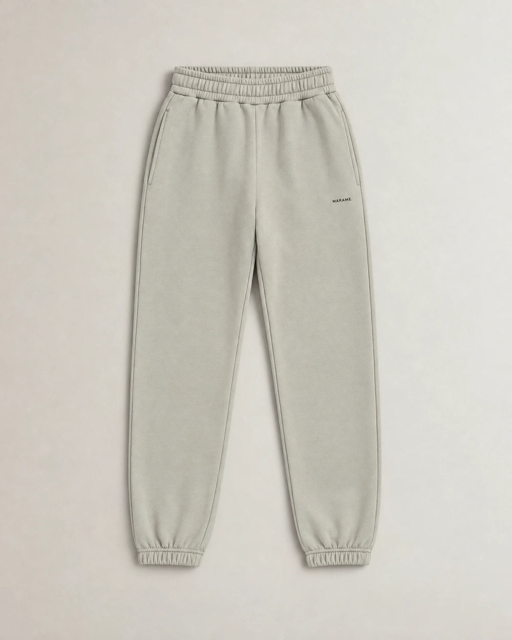 Cotton Fleece Joggers campaign 09|wolf green
