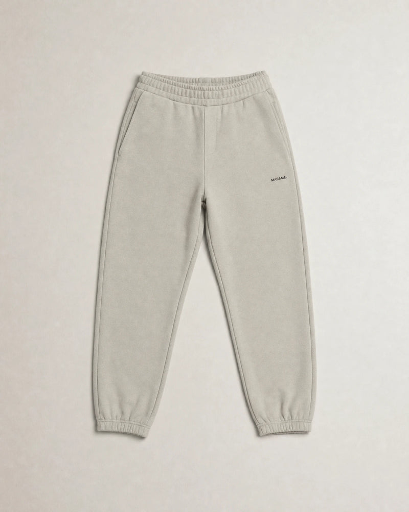 Cotton Fleece Joggers campaign 09|wolf green