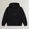 Cotton Fleece Logo Hoodie campaign 09|Black