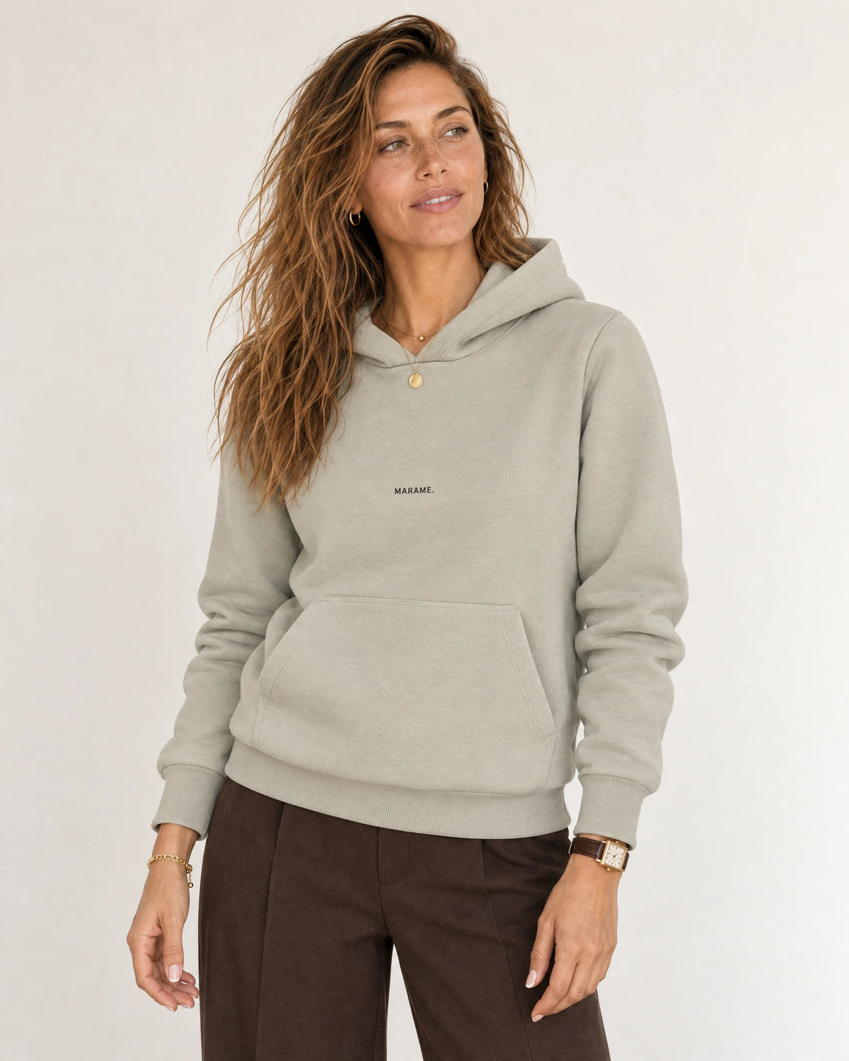 
Cotton Fleece Logo Hoodie campaign 01