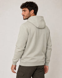 Cotton Fleece Logo Hoodie campaign 04|Wolf Green