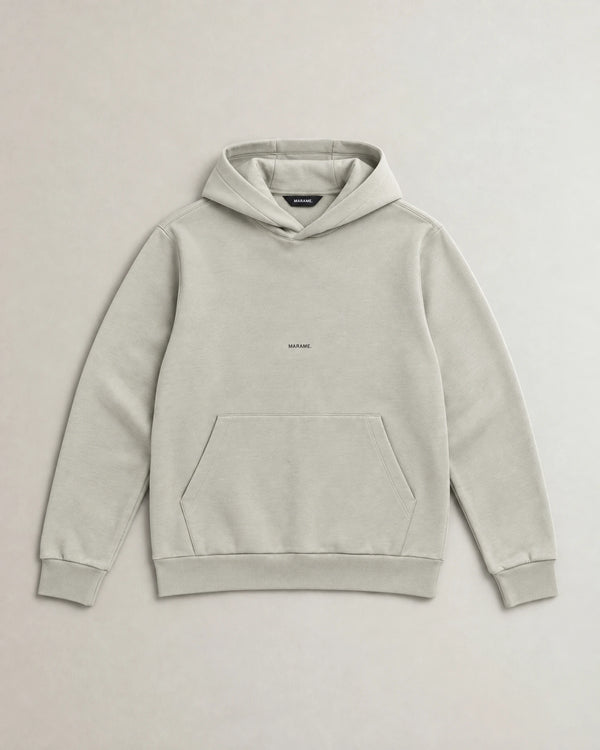 Cotton Fleece Logo Hoodie campaign 09|Wolf Green