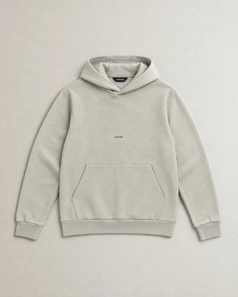 Cotton Fleece Logo Hoodie campaign 09|Wolf Green