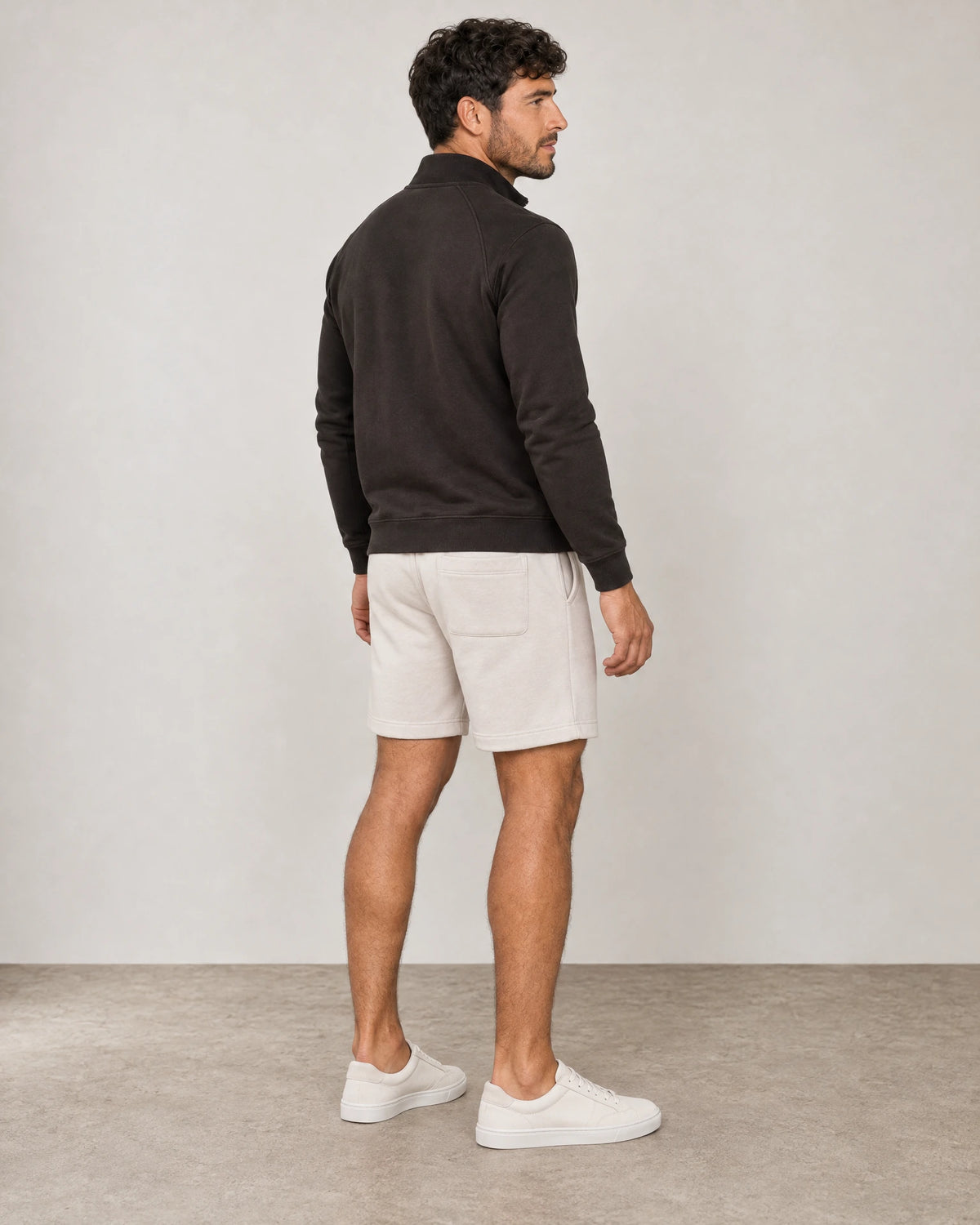 
Cotton Fleece Lounge Shorts campaign 04