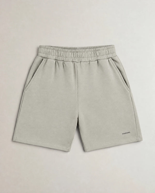 Cotton Fleece Lounge Shorts campaign 09|wolf green