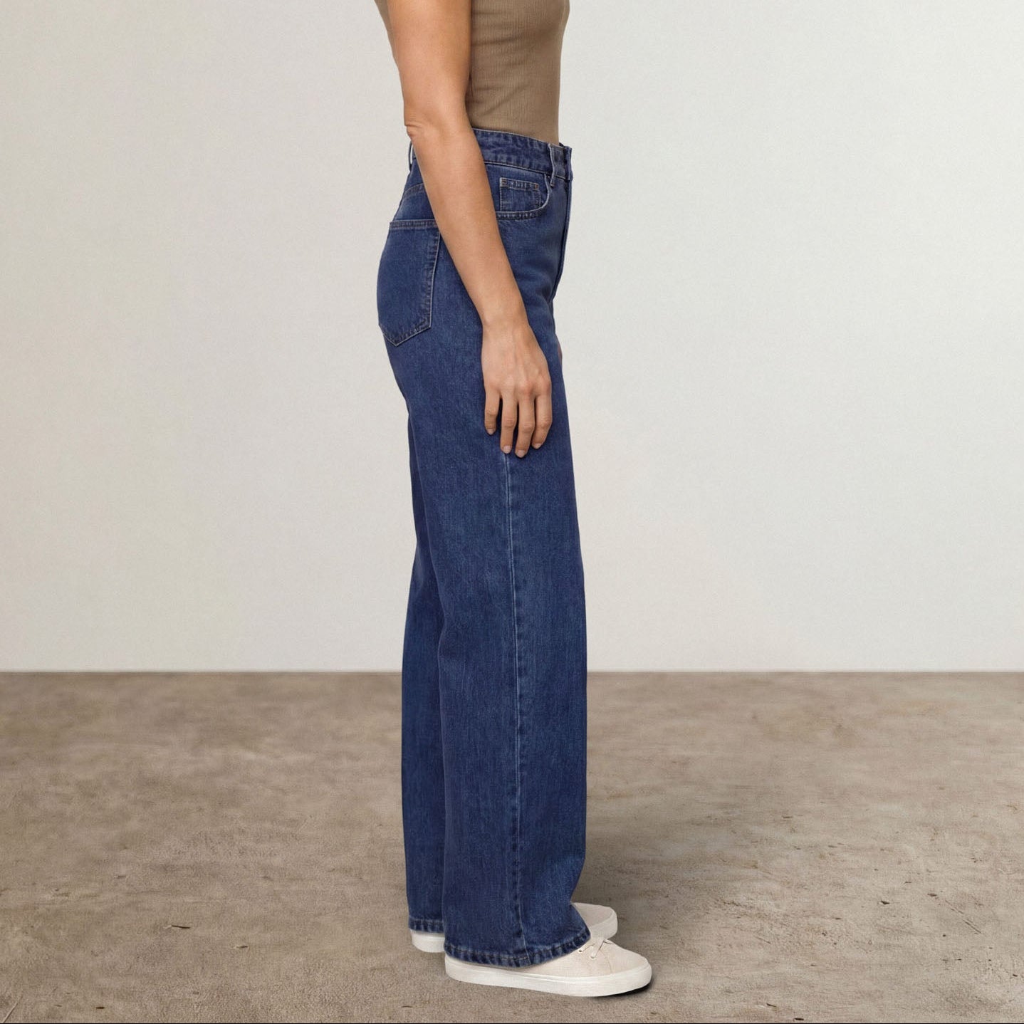 |deep navy wash denim