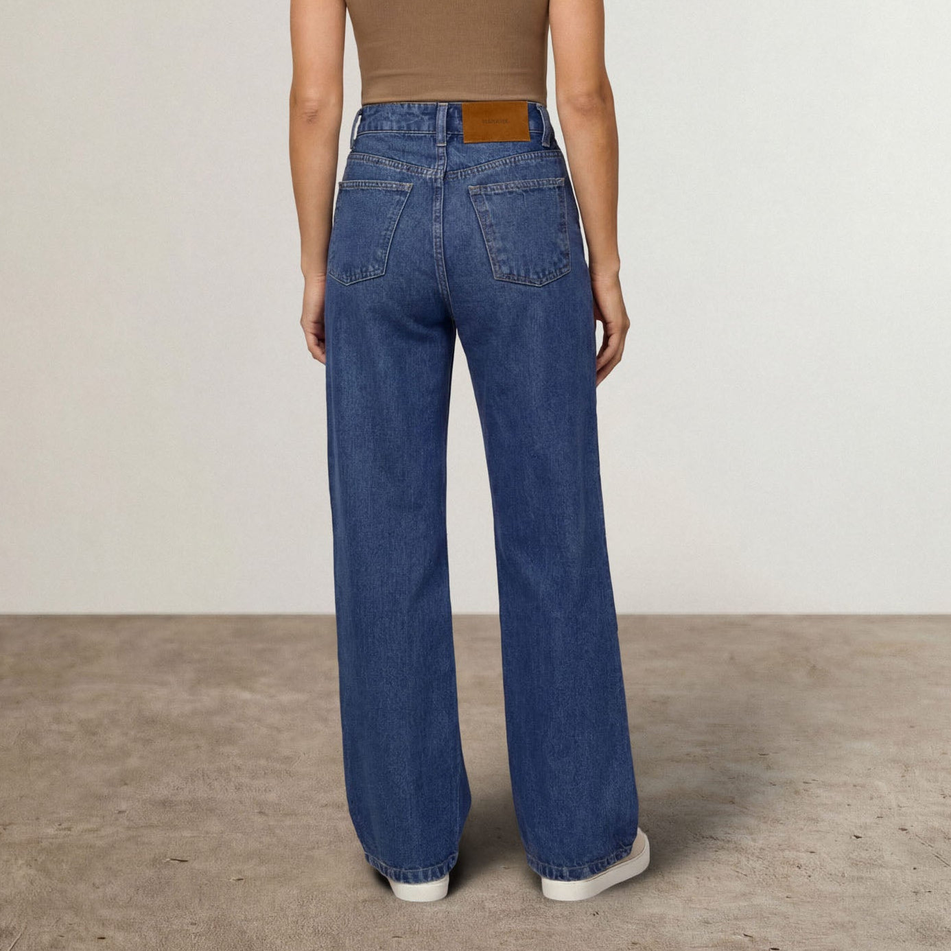 |deep navy wash denim