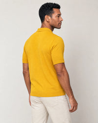 Italian Knit Cable Shirt campaign 04|citrus