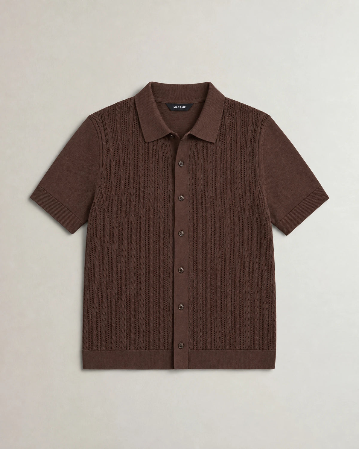 
Italian Knit Cable Shirt campaign 09