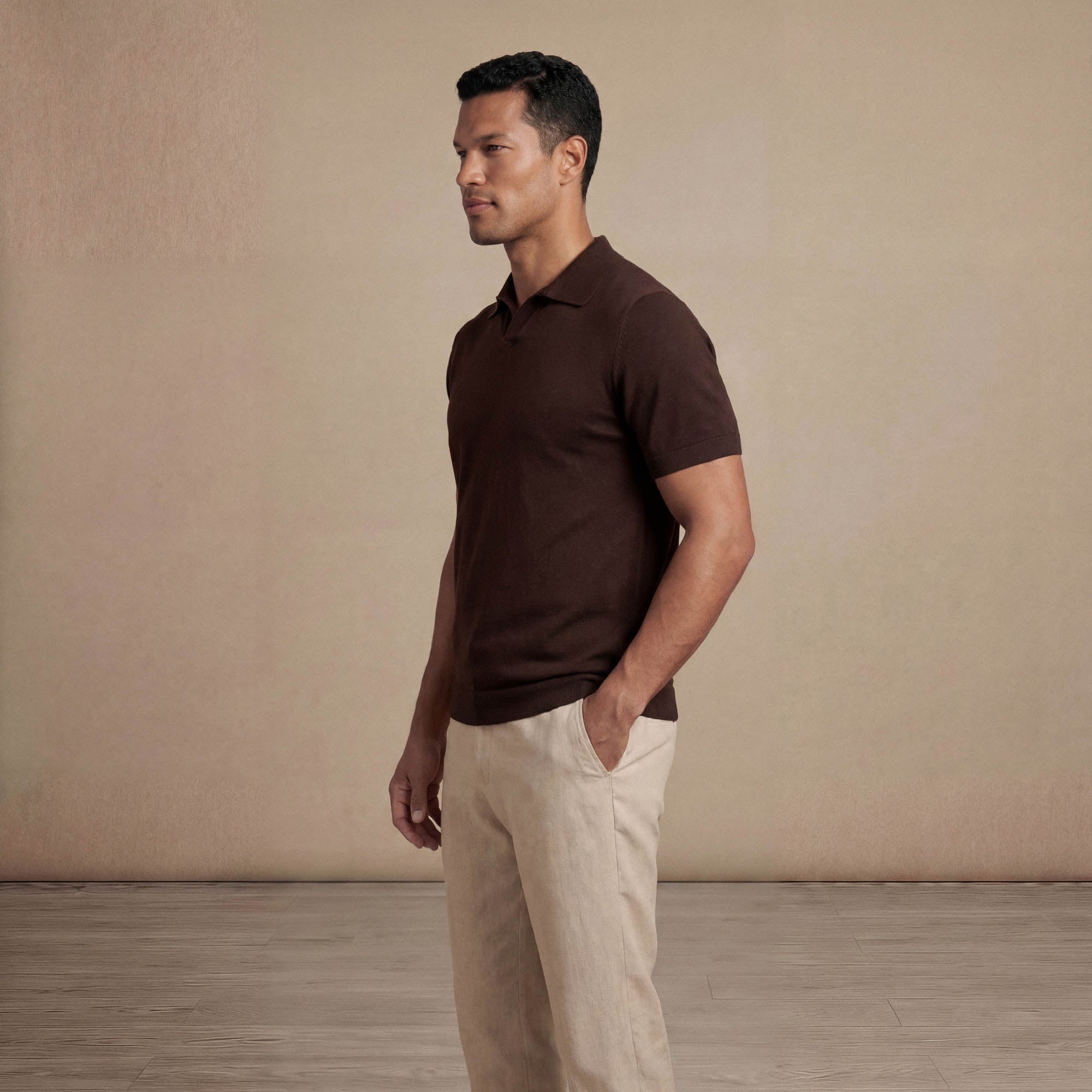 Side View |brown cherry