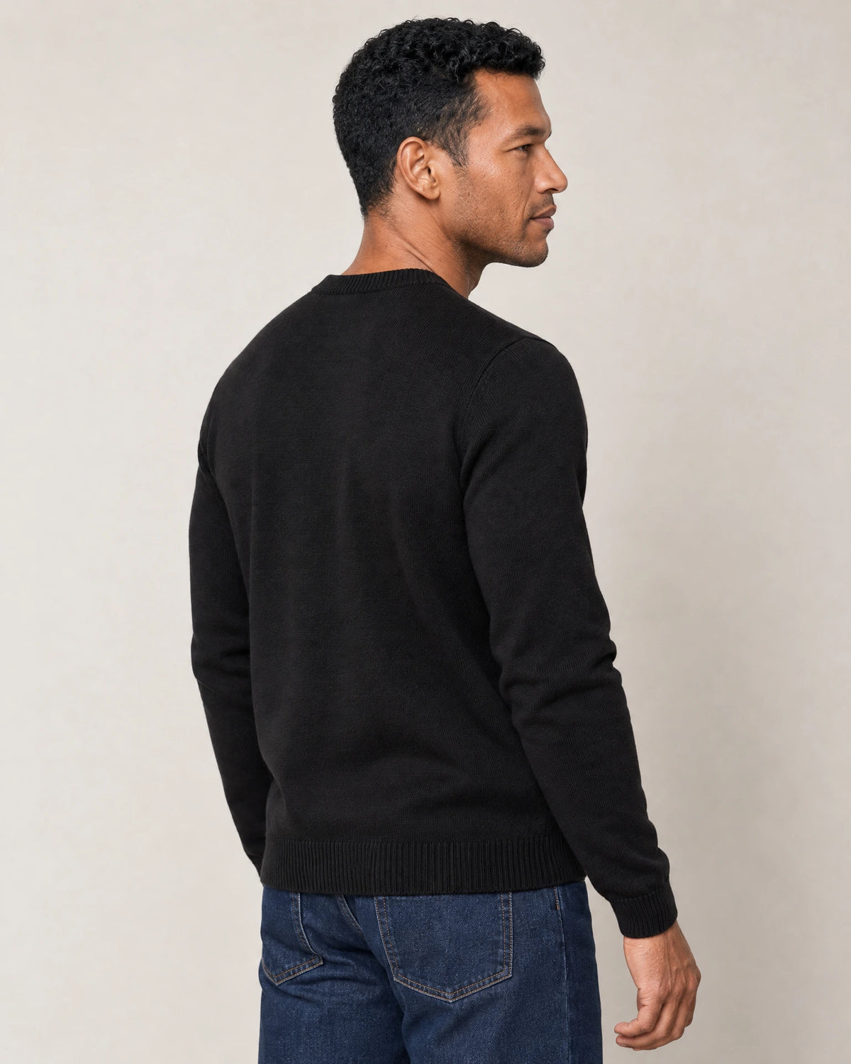 
Italian Merino Wool Knit Jumper campaign 04