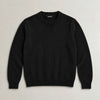 Italian Merino Wool Knit Jumper campaign 09|black