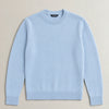 Italian Merino Wool Knit Jumper campaign 09|blushing blue