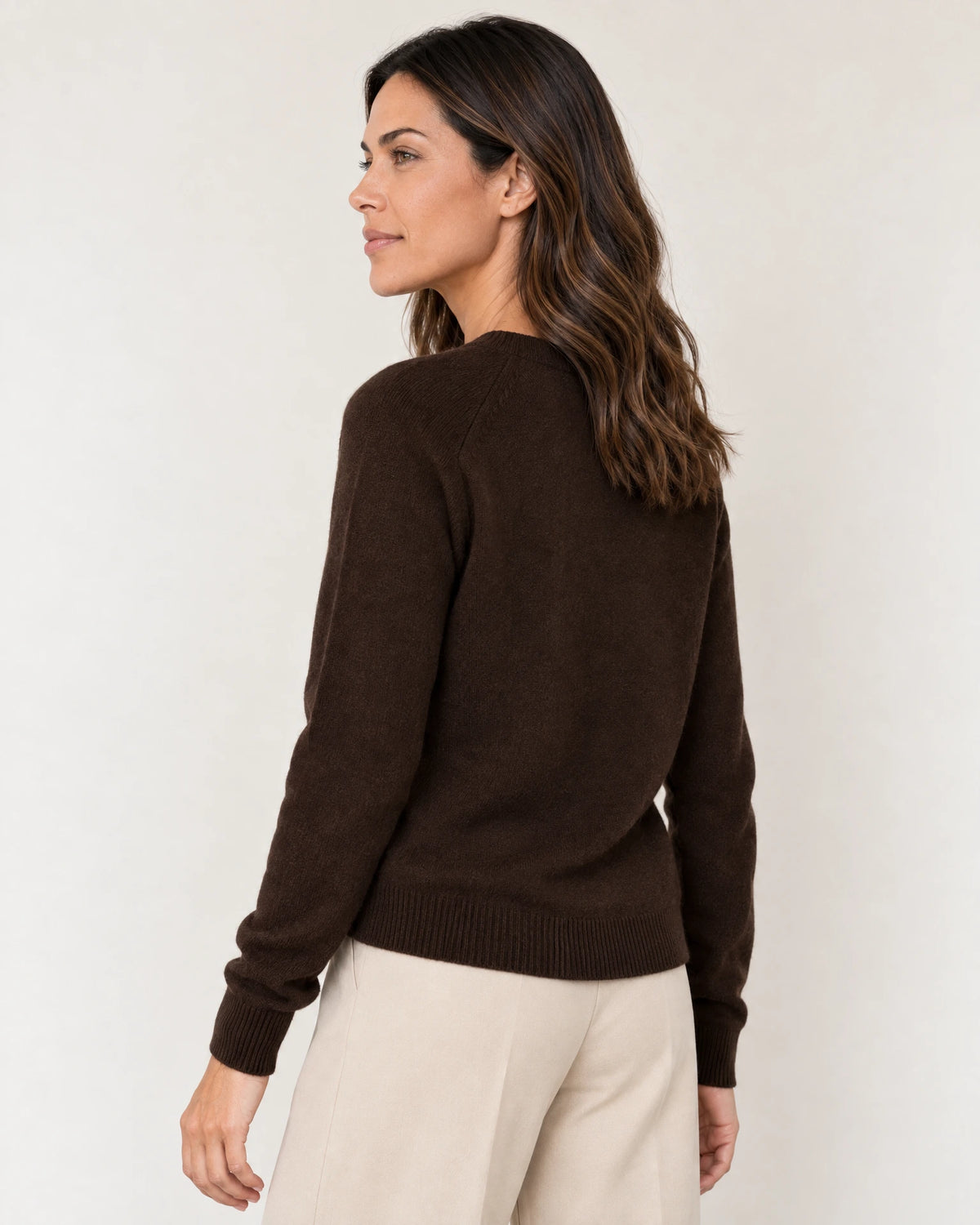 
Italian Merino Wool Knit Jumper campaign 04
