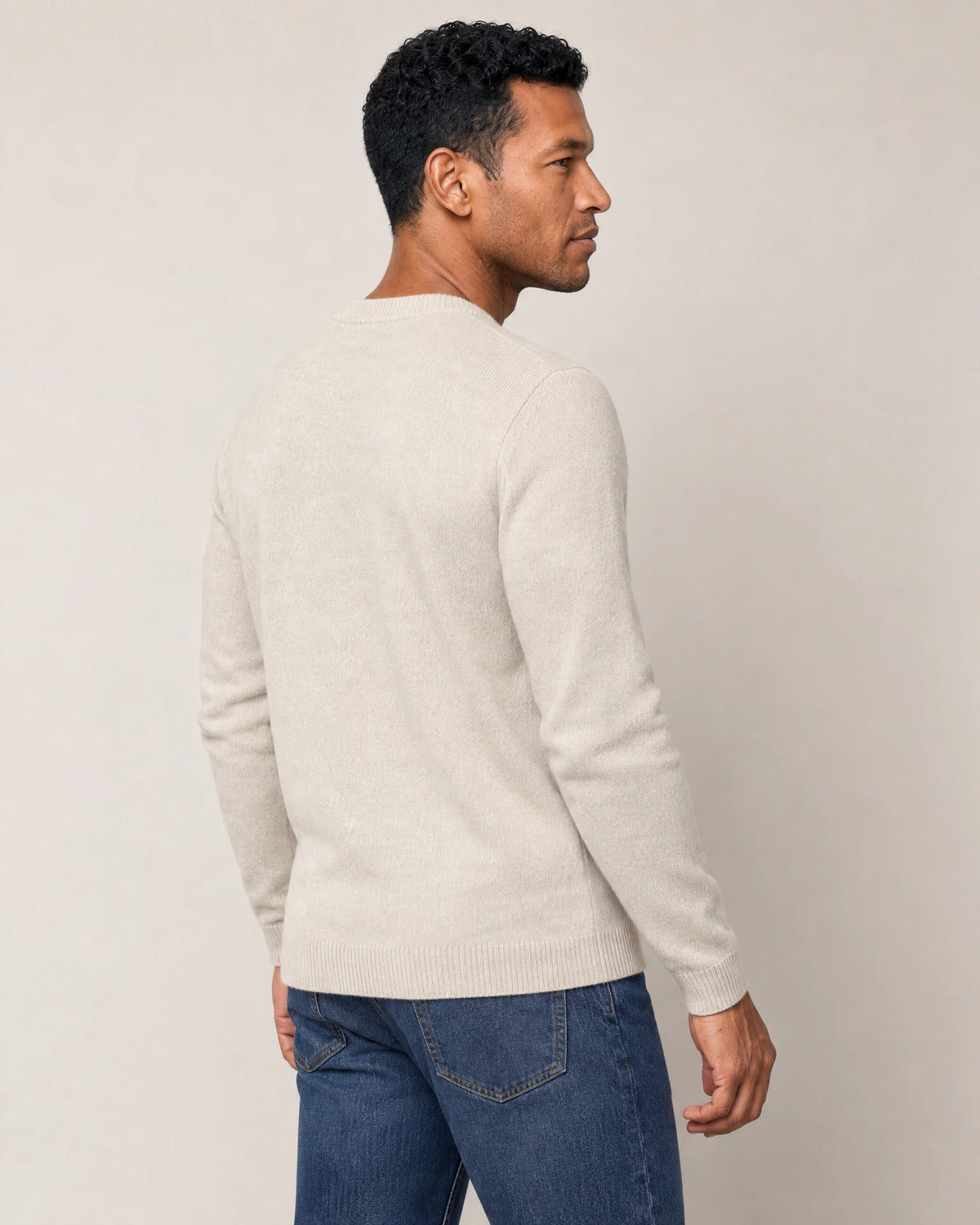 
Italian Merino Wool Knit Jumper campaign 04