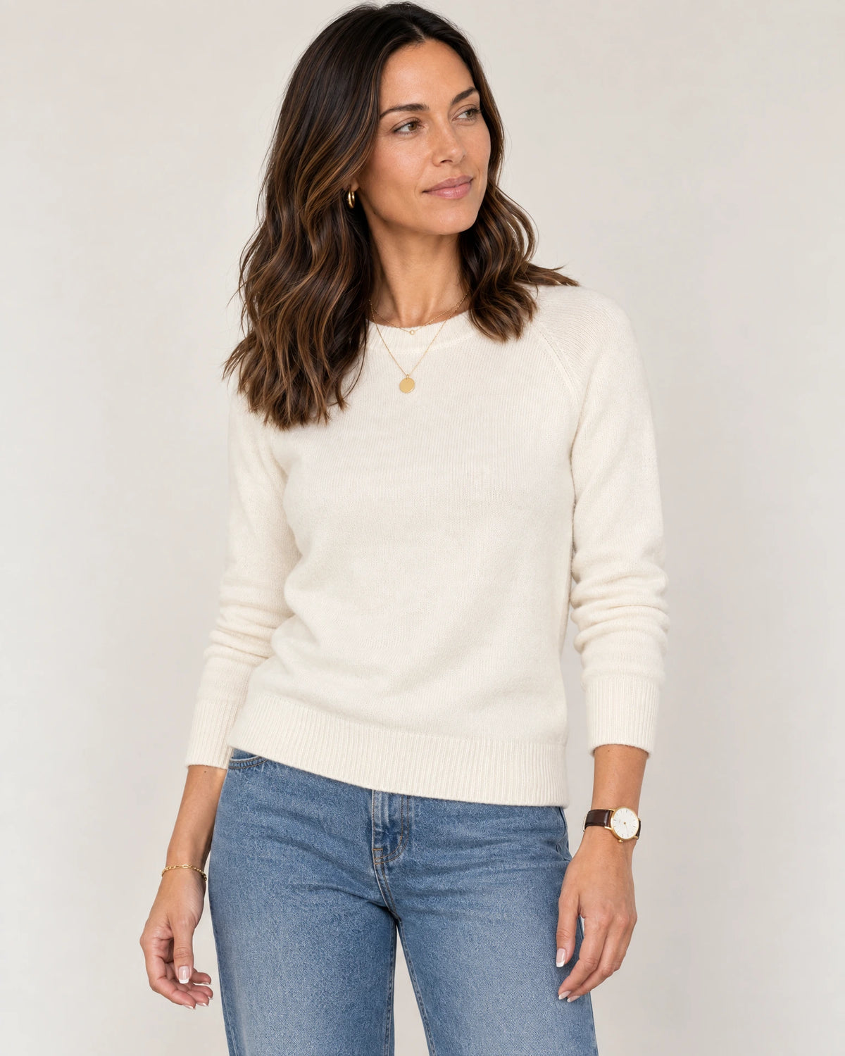
Italian Merino Wool Knit Jumper campaign 01