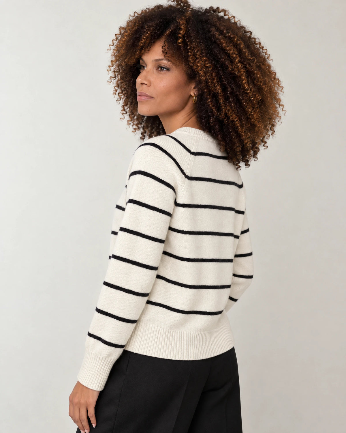 
Italian Merino Wool Knit Jumper campaign 04