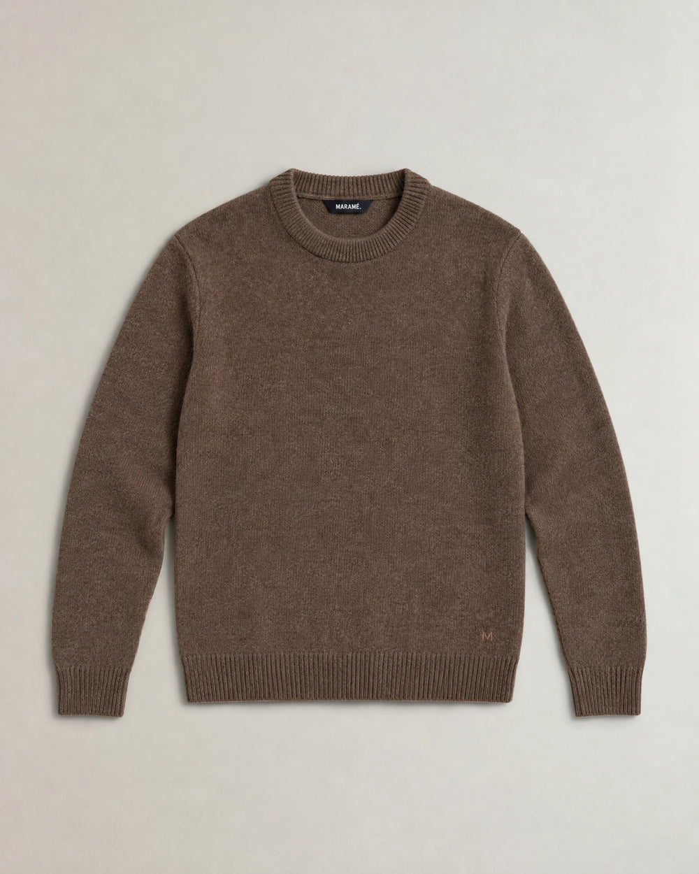 Italian Merino Wool Knit Jumper campaign 09|wholemeal