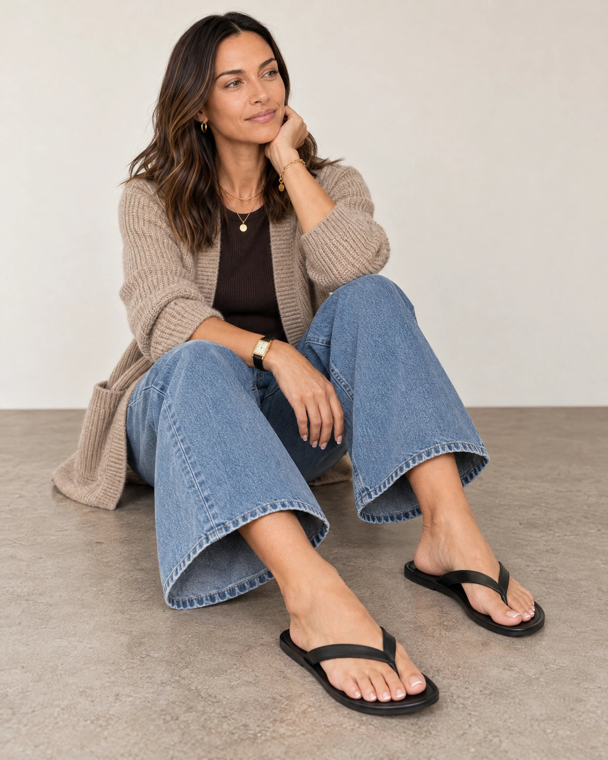 
Leather Flip Flops campaign 06