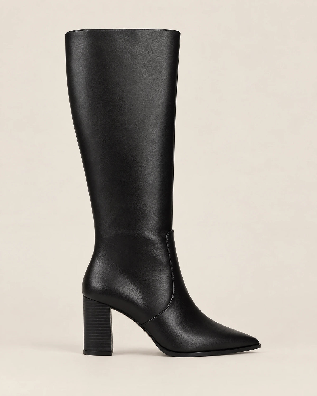 
Leather Knee-High Boots campaign 04
