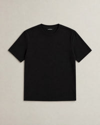 Lightweight Lyocell Blend T-Shirt campaign 09|black
