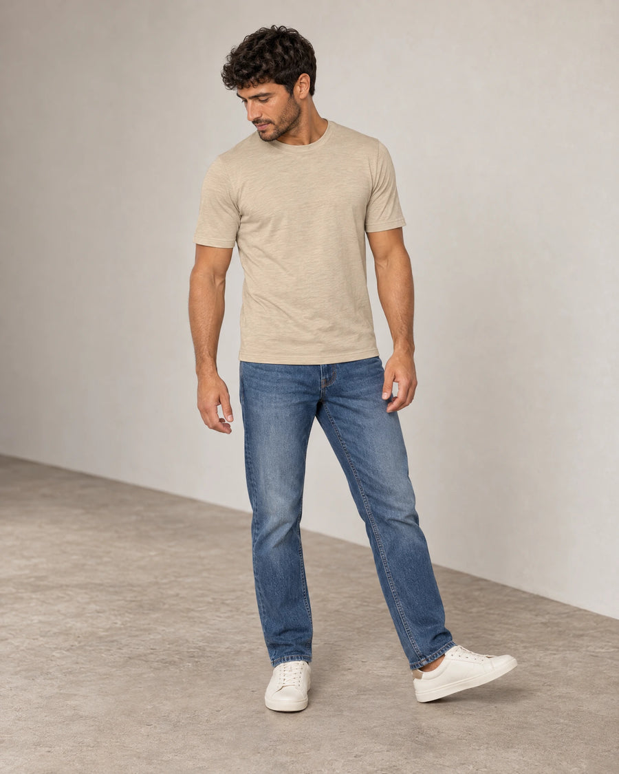 Lightweight Lyocell Blend T-Shirt