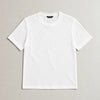 Lightweight Lyocell Blend T-Shirt campaign 09|white